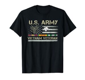 us army vietnam veteran usa flag shirt, veteran vietnam army t-shirt