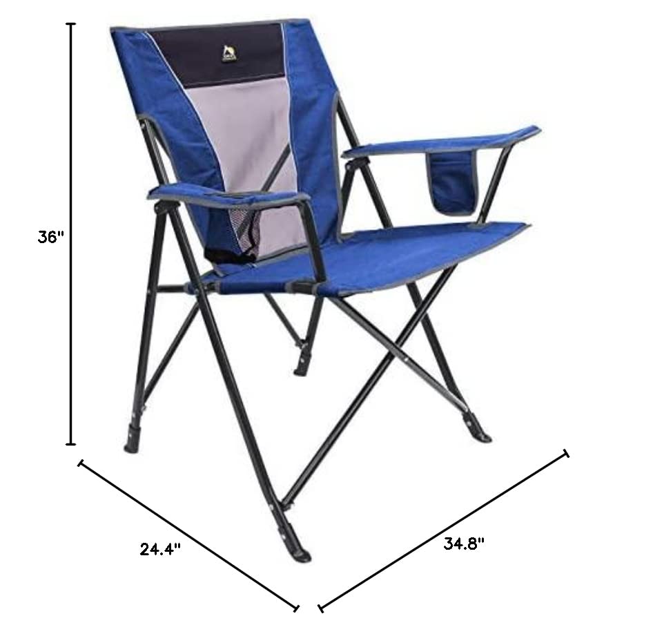 GCI Outdoor Comfort Pro Chair, Heathered Royal