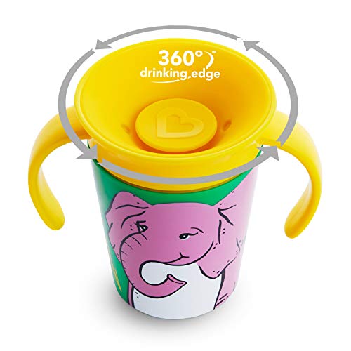 Munchkin® Miracle® 360 Wildlove Trainer Cup, 6 Oz, Elephant