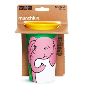 Munchkin® Miracle® 360 Wildlove Sippy Cup, 9 Oz, Elephant