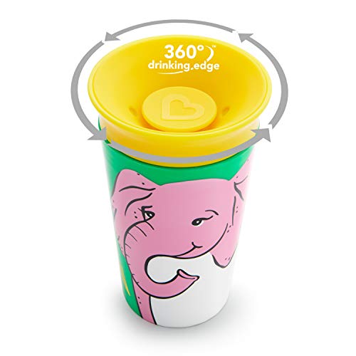 Munchkin® Miracle® 360 Wildlove Sippy Cup, 9 Oz, Elephant