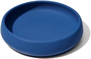 oxo tot silicone plate navy