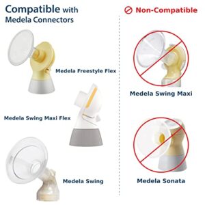 BabyShown Tubing Compatible with Medela Freestyle Flex and Medela Swing Maxi Flex Pumps, Replace Freestyle Flex and Swing Maxi Flex Tubing, Not Original Medela Pump Parts Medela Tubing Replacement