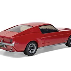 Airfix Quickbuild Ford Mustang GT 1968 Red Brick Building Plastic Model Kit Car J6035