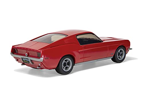 Airfix Quickbuild Ford Mustang GT 1968 Red Brick Building Plastic Model Kit Car J6035