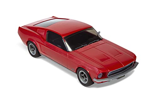 Airfix Quickbuild Ford Mustang GT 1968 Red Brick Building Plastic Model Kit Car J6035