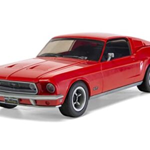 Airfix Quickbuild Ford Mustang GT 1968 Red Brick Building Plastic Model Kit Car J6035