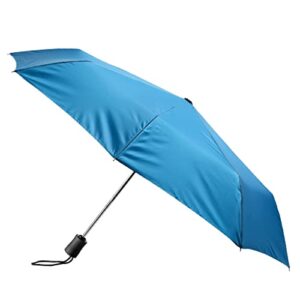 lewis n. clark windproof & water repellent fabric, automatic open close & 1 year warranty, teal, one size