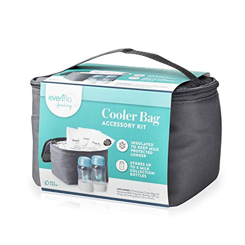 Evenflo Insulated Cooler Bag Accessory Kit, Grey