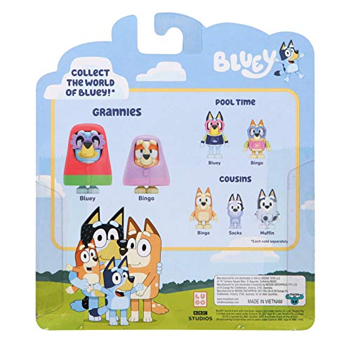 Bluey - Grannies: Bluey & Bingo 2.5" Figures - 2 Pack