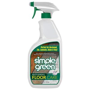 simple green multi-surface floor care - cleans hardwood, vinyl, laminate, tile, concrete and other wood - ph neutral floor cleaner 32oz