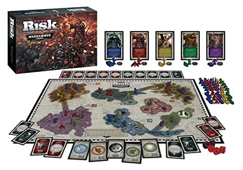 Risk Warhammer 40,000 Board Game | Based on Warhammer 40k from Games Workshop | Officially Licensed Warhammer 40,000 Merchandise | Themed Risk Game