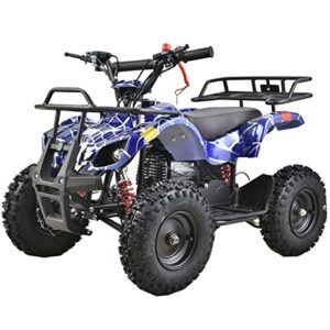 x-pro atv 4 wheelers 40cc atv quads quad (spider blue)