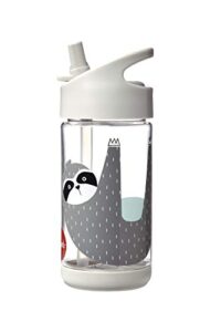 3 sprouts water bottle – kids small 12oz. plastic spout water bottle - sloth