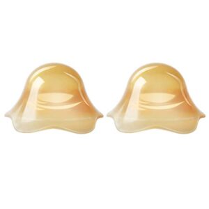 2pcs silicone nipple corrector, petal-shaped nipple protector for women breast feeding and flat nipples correct