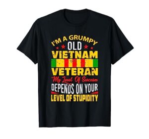 im a grumpy old vietnam veteran t-shirt
