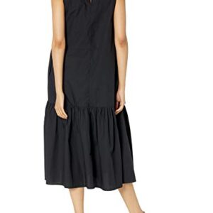 The Drop Women's Ilana Sleeveless Wide Hem Maxi Dress, Black, 3X Plus Size