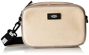 ugg janey ii clear crossbody bag, natural, one size us