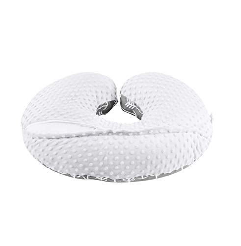 Mila Millie Water Resistant Nursing Pillow Cover | Premium Quality Soft Wipeable Fabric | Unisex Arrow Pattern | Minky Slipcover | Great for Breastfeeding Moms