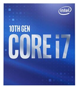 intel core i7-10700 desktop processor 8 cores up to 4.8 ghz lga 1200 (intel 400 series chipset) 65w, bx8070110700