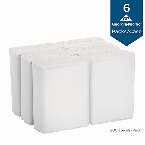 Georgia-Pacific Professional Series Pro C-Fold Convenience Pack Paper Towel, 10.10" x 12.70", White
