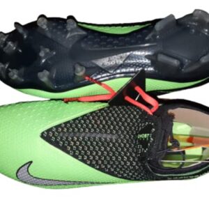 Nike Phantom VSN 2 Elite DF FG Mens Football Boots CD4161 Soccer Cleats (UK 10 US 11 EU 45, Black Metallic Platinum 036)