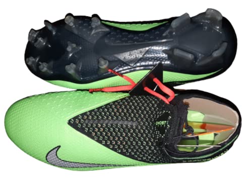 Nike Phantom VSN 2 Elite DF FG Mens Football Boots CD4161 Soccer Cleats (UK 10 US 11 EU 45, Black Metallic Platinum 036)