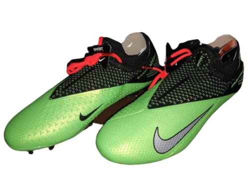 Nike Phantom VSN 2 Elite DF FG Mens Football Boots CD4161 Soccer Cleats (UK 10 US 11 EU 45, Black Metallic Platinum 036)