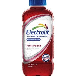 Electrolit 21oz Hydration Beverage Drink w/ Electrolytes - Pack of 12 (Fruit Punch)