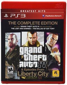 grand theft auto iv & episodes from liberty city: the complete edition (renewed)