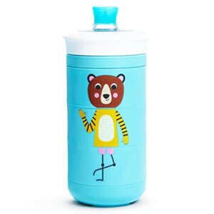 munchkin® twisty™ mix & match animals bite proof sippy cup, 9 ounce, blue