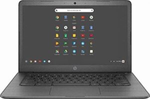 hp chromebook 14-inch laptop computer for student online class/remote work, amd a4, 4gb ram, 32gb emmc, wifi, bluetooth, chrome os + cue accessories