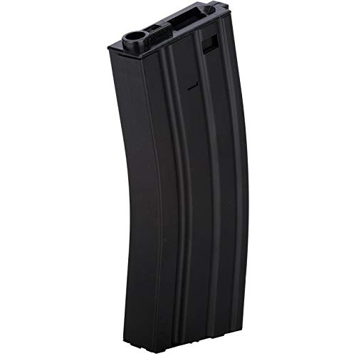 Lancer Tactical Gen 2 Hi-Cap 300 Round AEG Airsoft Training Metal Magazine Color Black Single