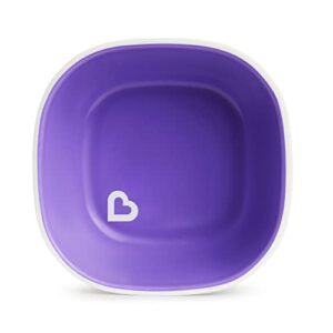munchkin® splash™ baby and toddler bowl, purple