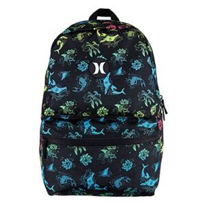 hurley unisex-adults one and only backpack, black multi, large