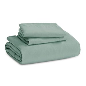 Bedsure Sage Green Duvet Cover King Size - Soft Prewashed Set, 3 Pieces, 1 Duvet Cover 104x90 Inches with Zipper Closure and 2 Pillow Shams, Comforter Not Included