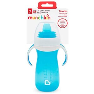 Munchkin® Gentle™ Transition Sippy Cup with Trainer Handles, 10 Ounce, Blue