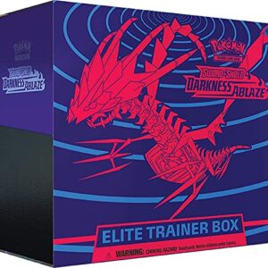 Pokémon TCG: Sword & Shield Darkness Ablaze Elite Trainer Box, Multicolor