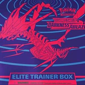 Pokémon TCG: Sword & Shield Darkness Ablaze Elite Trainer Box, Multicolor