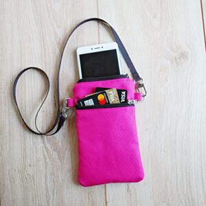 Small Neck Purse Bag Cell Phone, Mini Travel Neck Pouch Wallet, Sleeve Cellphone Case