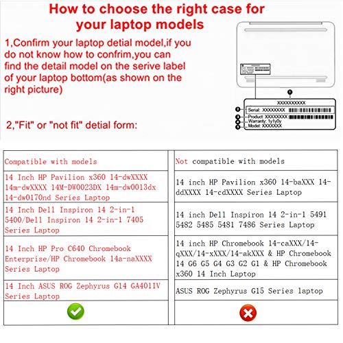 Alapmk Protective Case for 14" Dell Inspiron 14 2-in-1 5406 5400 I5400-7203GRY/Dell Inspiron 14 2-in-1 7405 i7405-A388TUP & Lenovo ThinkPad E14 Gen 2 & ACER Swift 3 SF314-42 SF314-42-R9YN,Love Tree