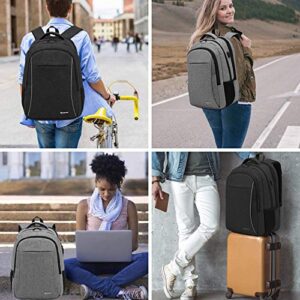 BAOMANYI Laptop Backpacks Travel School Backpack for men 17 Inch Carry on College Teen Boys Backpack Water Resistant Office Business Back pack Lightweight Hiking Bag with USB Charging Port