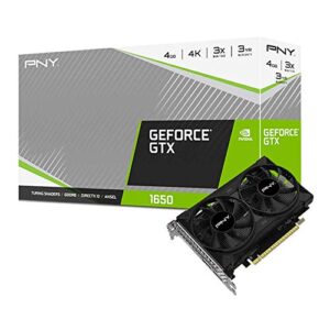 pny geforce gtx 1650 4gb gddr6 dual fan graphics card