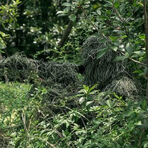 Ghillie Suit for Men, 5 in 1 Ghillie Suit Superior Camo Hunting Clothes for Men/Kids/Youth Hunters, Military, Sniper Airsoft and Paintball