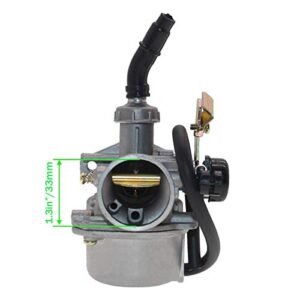 PZ19 Carburetor For TaoTao Baja 50cc 70cc 90cc 110cc 125cc Chinese Quad 4 Stroke ATV Go Kart Pit Dirt Bike