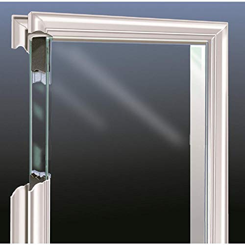 National Door Company, Exterior Single Door, Steel, 32" x 80", Full Lite, Clear Glass Collection, Right-Hand Inswing