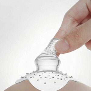 Finever Nipple Shield Premium Contact Nippleshield for Breastfeeding with Latch Difficulties or Flat or Inverted Nipples Non-Toxic