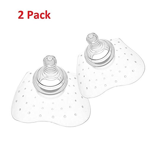 Finever Nipple Shield Premium Contact Nippleshield for Breastfeeding with Latch Difficulties or Flat or Inverted Nipples Non-Toxic