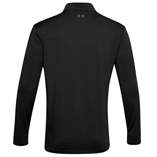 Under Armour Men's Performance Polo 2.0 Long Sleeve T-Shirt , Black (001)/Pitch Gray , XX-Large