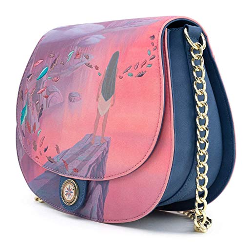 Loungefly Disney Pocahontas Colors of the Wind Crossbody Bag Standard